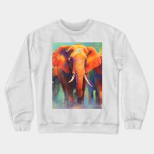 Three big elephants Crewneck Sweatshirt